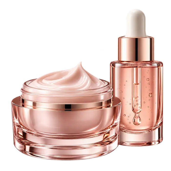 Ilustración de Set cosmético